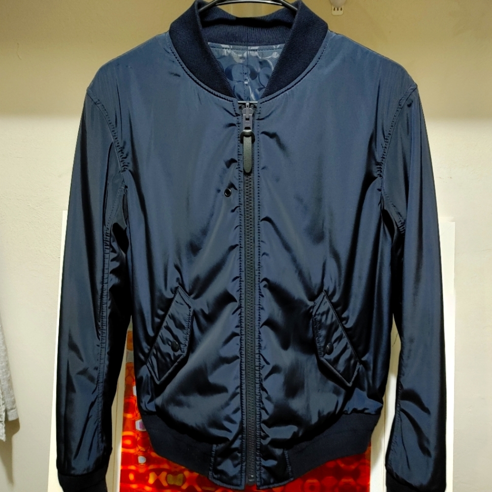 Coach varsity jacket reversible